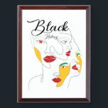 black history month BHM Award Plaque<br><div class="desc">black history month BHM</div>