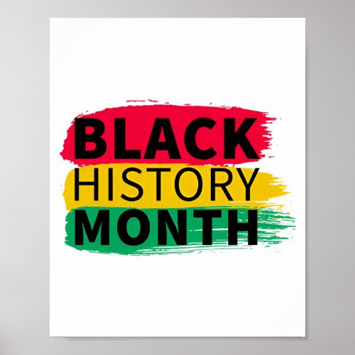 Black history month Bhm Poster