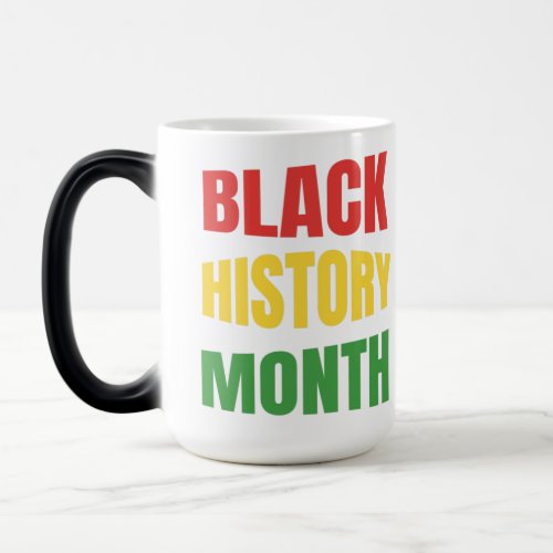 black history month black activism africa magic mug