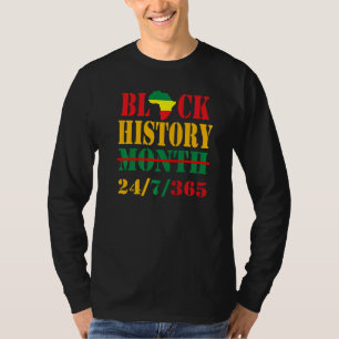 Black History Month Black History Month Black 2473 T-Shirt