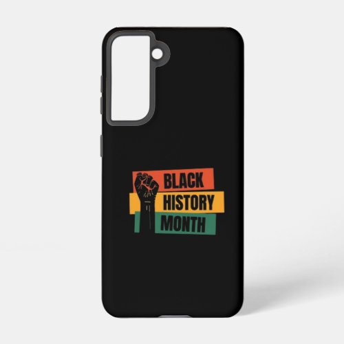 Black history monthâœŒïBlack history month S21case  Samsung Galaxy S21 Case
