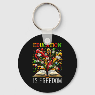 Black History Month Black Leaders African American Keychain