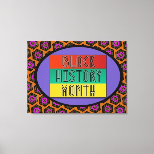 Black History Month Canvas Print