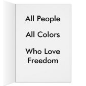 BLACK HISTORY MONTH Card (Inside (Right))