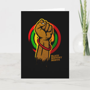 Black History Month Card