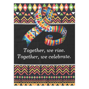 Black History Month Celebrate  Tablecloth