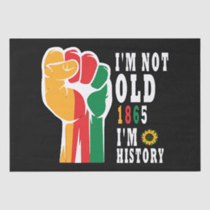 Black History Month Celebrating Rise Together Tissue Paper