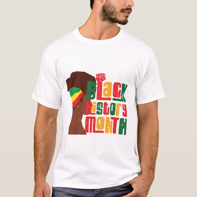 Black History Month Celebration T-Shirt | Stylish  (Front)