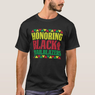 Black History Month Decorations Honoring Black Tra T-Shirt