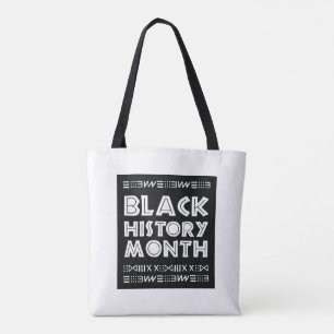 Black History Month Designs African Graphic Tote Bag