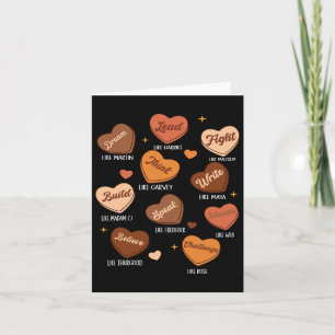 Black History Month Dream Like Martin African Lead Card