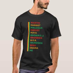 Black History Month Empowerment Design For Men, Wo T-Shirt