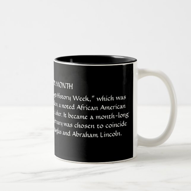 Black History Month Fact Mug - Customized (Right)