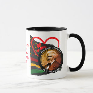 Black History Month FREDERICK DOUGLASS Valentine Mug