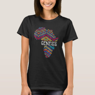 Black History Month Genesis African American Gift T-Shirt