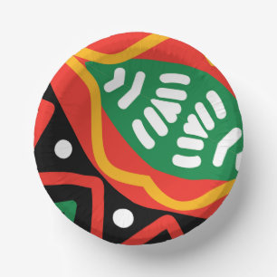 Black History Month Geography Paper Plates Paper Bowls