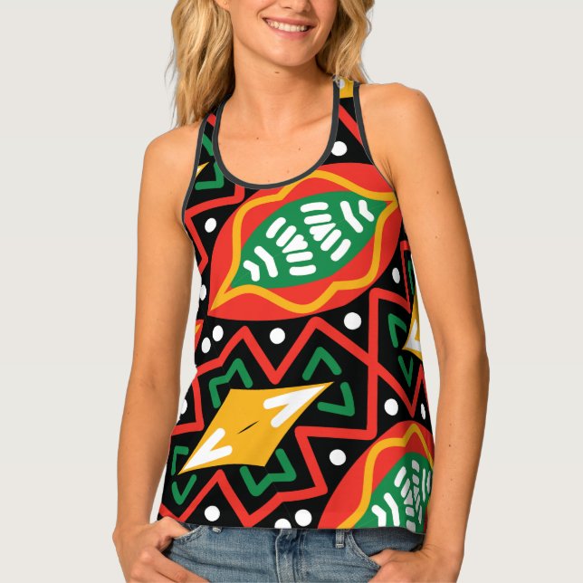 Black History Month Geography     Tank Top (Front)