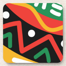 Black History Month Geography  Throw Pillow