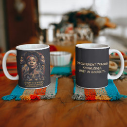 Black History Month Giant Coffee Mug