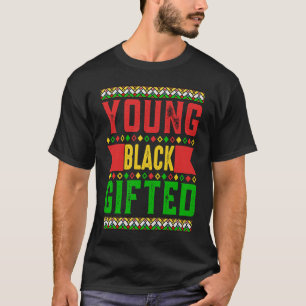 Black History Month Girls Boys Young Black ed T-Shirt