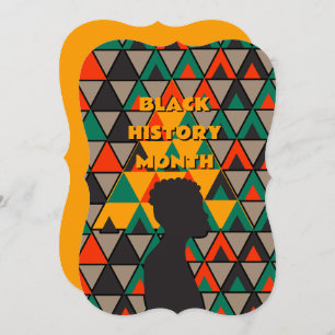 Black History Month Greeting Card