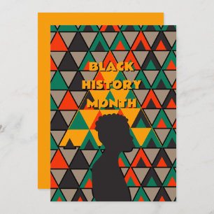 Black History Month Greeting Card