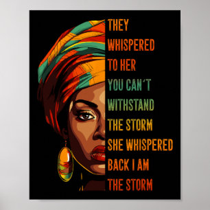 Black History Month Heritage Culture African Ameri Poster