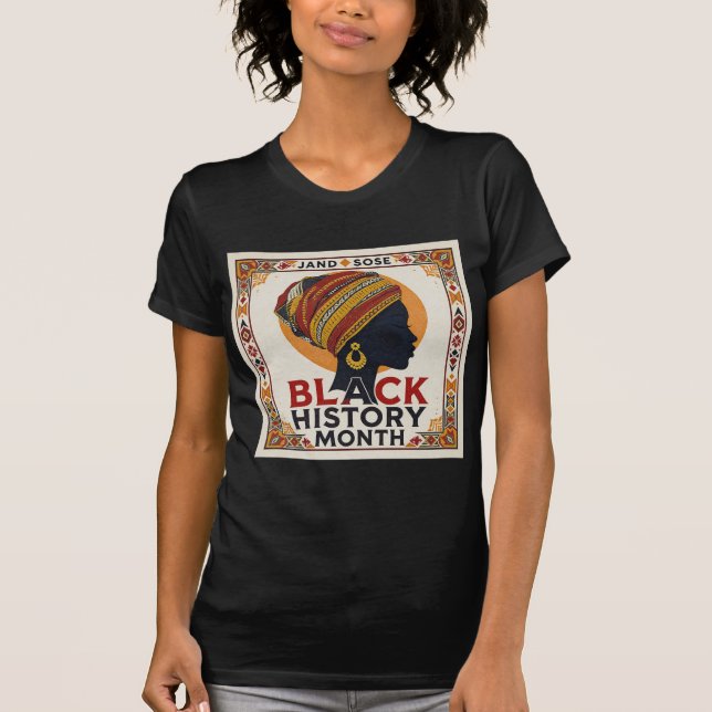 Black History Month | Heritage, Legacy, T-Shirt (Front)