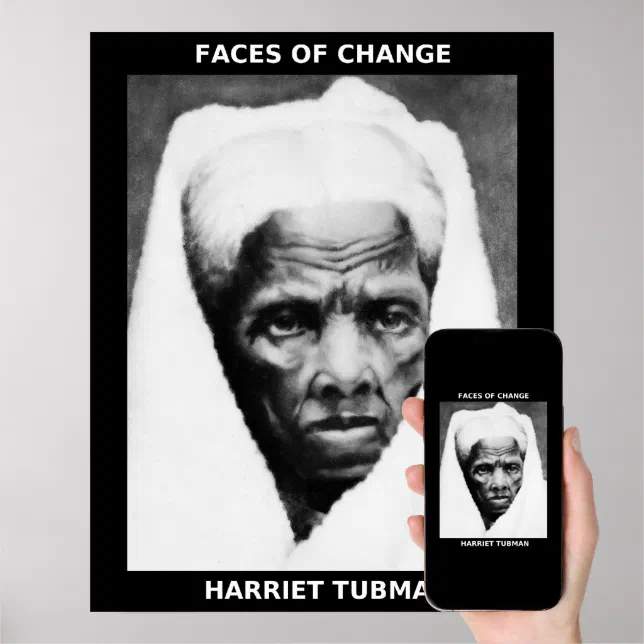 Black History Month Heroes Harriet Tubman Poster Zazzle Black History Month Heroes Harriet Tubman Poster Zazzle