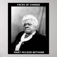 Black History Month Heroes - Mary McLeod Bethune Poster