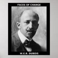 Black History Month Heroes - W.E.B. DuBois Poster
