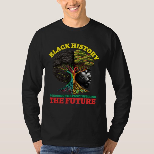 Black History Month Inspiring Graphics for Men T-Shirt (Front)