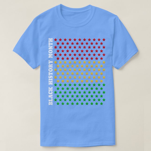 Black History Month Juneteenth African American  T-Shirt (Design Front)