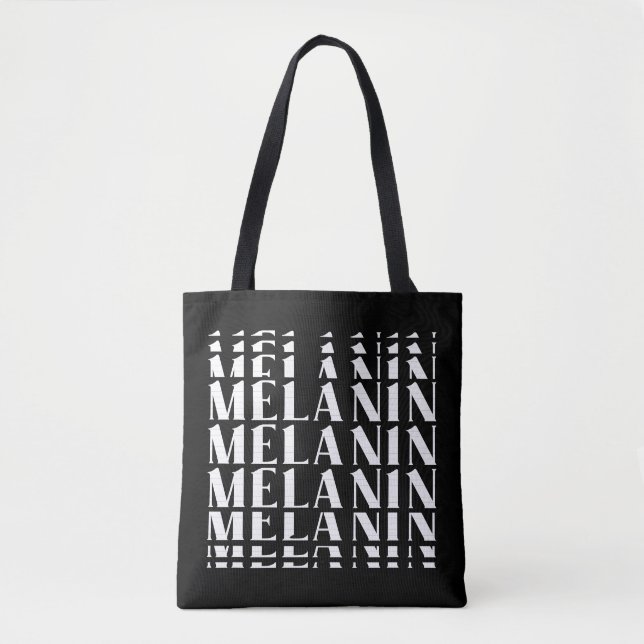 Black History Month Juneteenth Melanin Tote Bag (Front)
