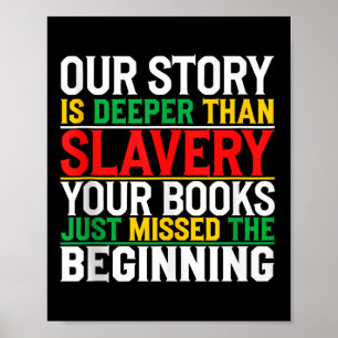 Black History Month Juneteenth Saying Men Women Ki Poster