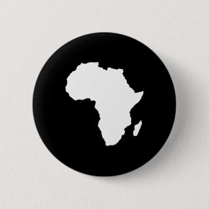 Black History Month Juneteenth Subtle Africa Button