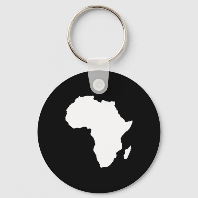 Black History Month Juneteenth Subtle Africa  Keychain (Front)