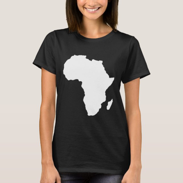Black History Month Juneteenth Subtle Africa  T-Shirt (Front)