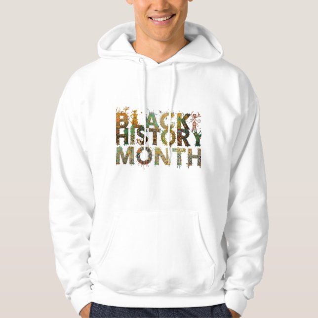 Black History Month, Juneteenth, 'Unity in Color' Hoodie (Front)