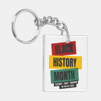 Black History Month Keychain