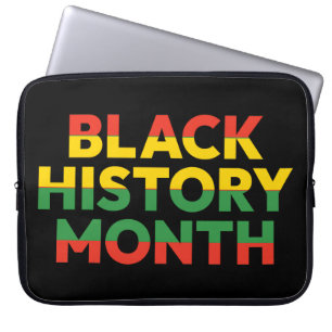 Black History Month Laptop Sleeve 15 inch