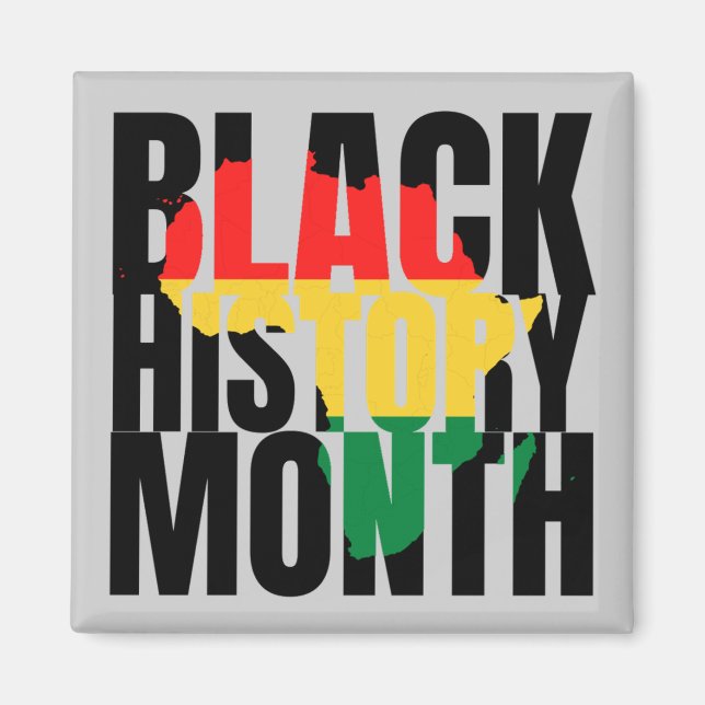 Black History Month Magnet (Front)