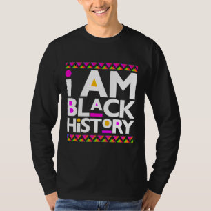 Black History Month Melanin King Queen Men Women B T-Shirt