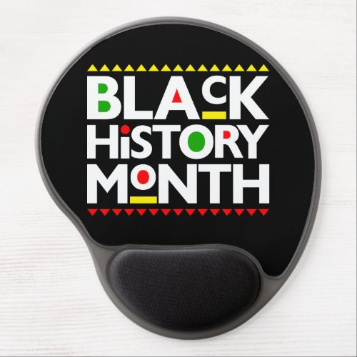 Black History Month Melanin King Queen Sista Bruh Gel Mouse Pad