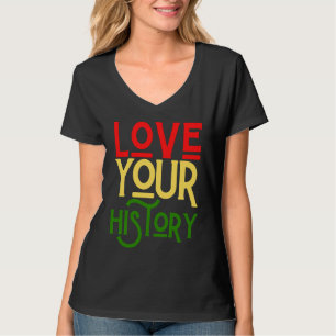Black History Month Melanin Love Family & Communit T-Shirt