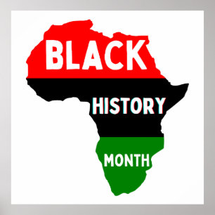 Black History Month Melanin Men Women Boys Girls Poster