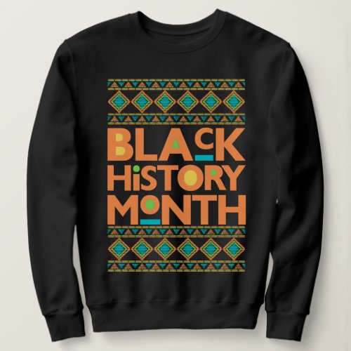 Black History Month Melanin Men Women Bruh Sista Sweatshirt