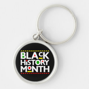Black History Month Melanin Men Women Girls & Boys Keychain