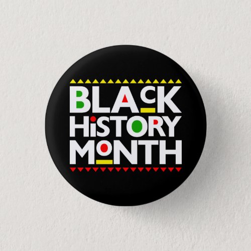 Black History Month Melanin Men Women Kids Party Button