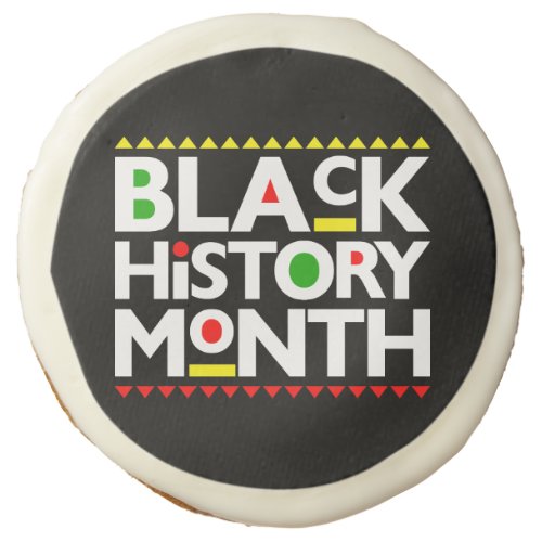 Black History Month Melanin Men Women Kids Sugar Cookie
